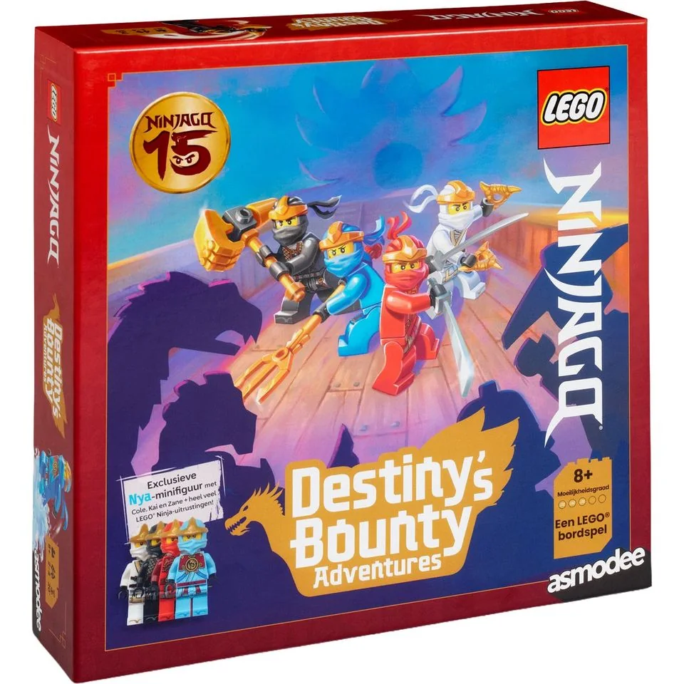 LEGO® NINJAGO®: Destiny's Bounty Adventures NL – Coöperatief Bordspel – Dotted Games
