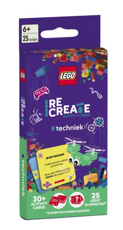 LEGO Re Create Activity Cards: Techniek (6+) – Activiteitenkaarten – Standaard Uitgeverij