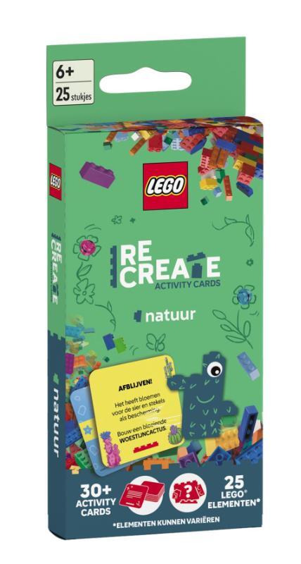 LEGO Re Create Activity Cards: Natuur – Activiteitenkaarten – Standaard Uitgeverij