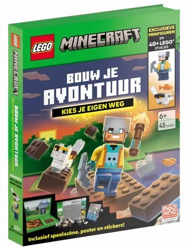 LEGO® Minecraft® Bouw je avontuur. Kies je eigen weg