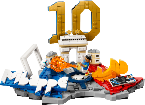 LEGO Editions 43013 Kylian Mbappe Football Highlights productbeeld