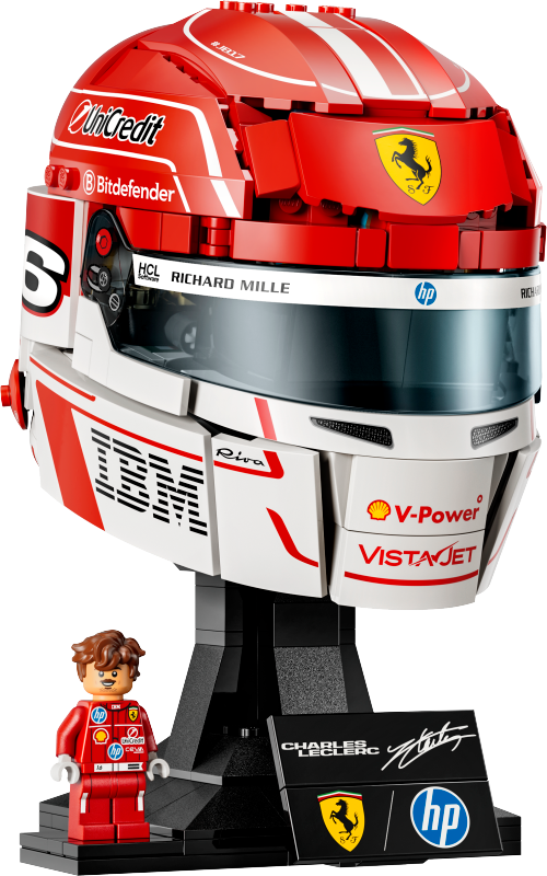 LEGO Editions 43014 Charles Leclerc Ferrari Helmet productbeeld