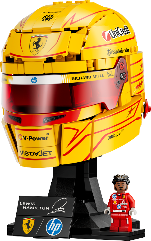 LEGO Editions 43022 Lewis Hamilton Ferrari Helmet productbeeld