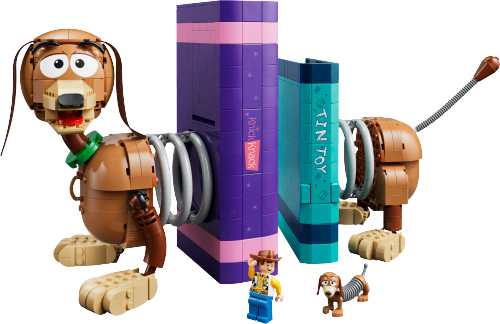 LEGO Disney 43301 Toy Story Slinky Dog Bookends productbeeld