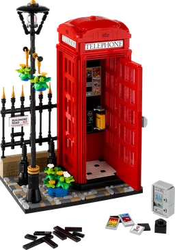 LEGO 21347 Red London Telephone Box