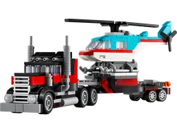 LEGO 31146 Flatbed Truck with Helicopter