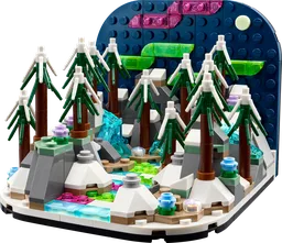 LEGO 40785 Northern Lights Diorama