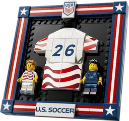 LEGO 43033 2026 U.S. Soccer National Team Jersey