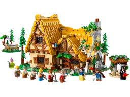 LEGO 43242 Snow White and the Seven Dwarfs' Cottage
