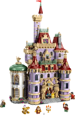 LEGO 43263 Beauty and the Beast Castle