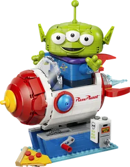 LEGO 43307 Alien with Pizza Planet Rocket Ride