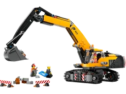 LEGO 60420 Yellow Construction Excavator