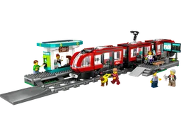 LEGO 60423 Downtown Streetcar and Station