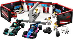 LEGO 60444 F1® Garage & Mercedes-AMG & Alpine Cars