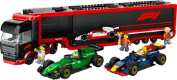 LEGO 60445 F1® Truck with RB20 & AMR24 F1® Cars