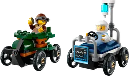 LEGO 60459 Airplane vs. Hospital Bed Race Car Pack