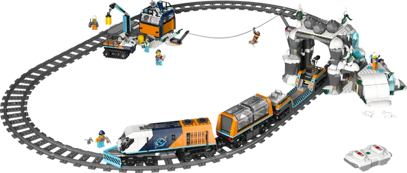 LEGO 60470 Explorers' Arctic Polar Express Train productafbeelding voor de gids LEGO Cyber Monday 2026: wat verschilt van Black Friday en wat er nog ligt