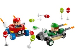 LEGO 72034 Mario Kart™ – Baby Mario vs. Baby Luigi