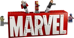 LEGO 76313 MARVEL Logo & Minifigures
