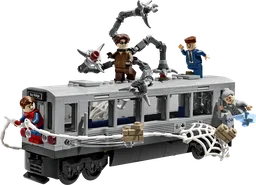 LEGO 76321 Spider-Man vs. Doc Ock Subway Train Scene