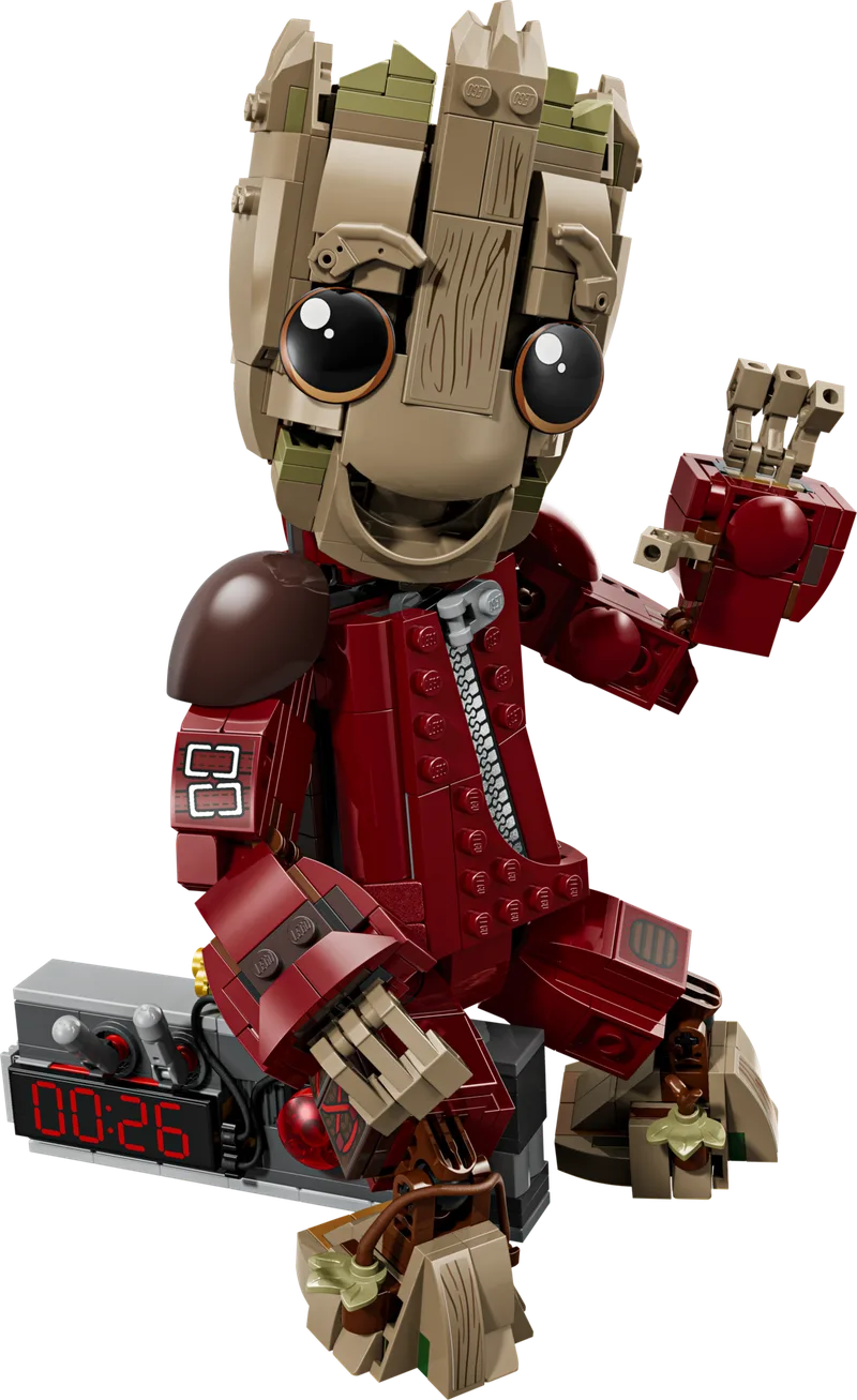 LEGO 76341 Ravager Jumpsuit Groot, 604 stenen