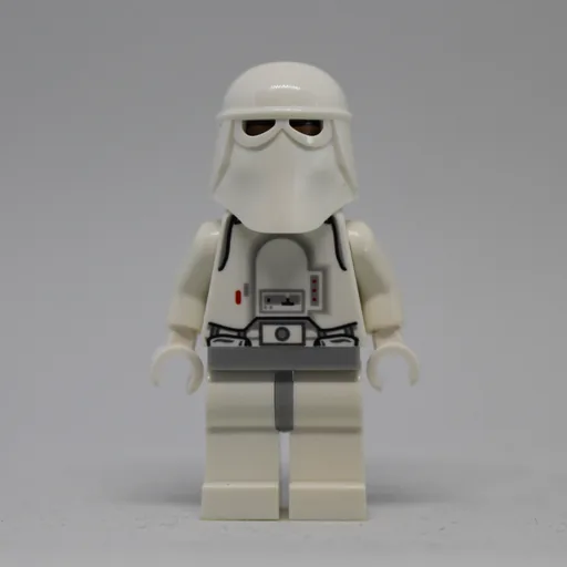 Snowtrooper (Light Bluish Gray Hips, Printed Black Head, White Hands)
