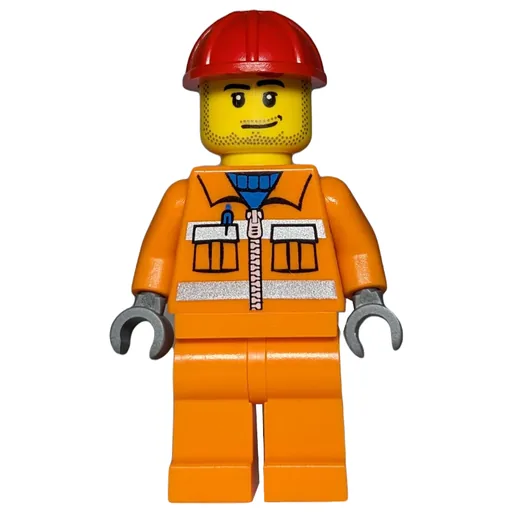 LEGO minifig Construction Worker (fig-000140)