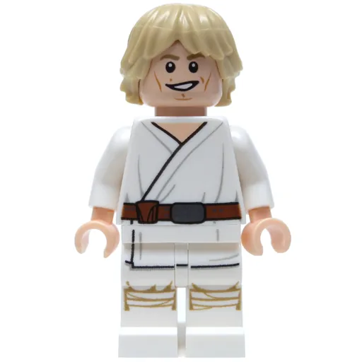 Luke Skywalker (White Robe, White Legs, Cheek Lines)