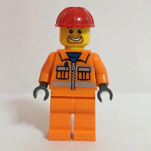 LEGO minifig Construction Worker (fig-000162)