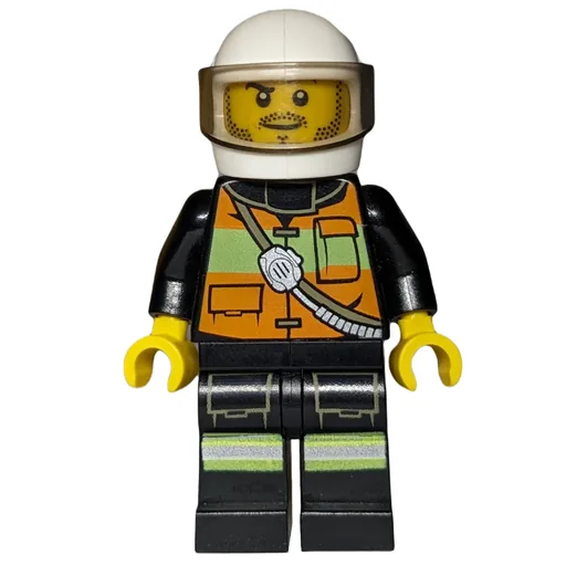 LEGO minifig Fireman (fig-000284)