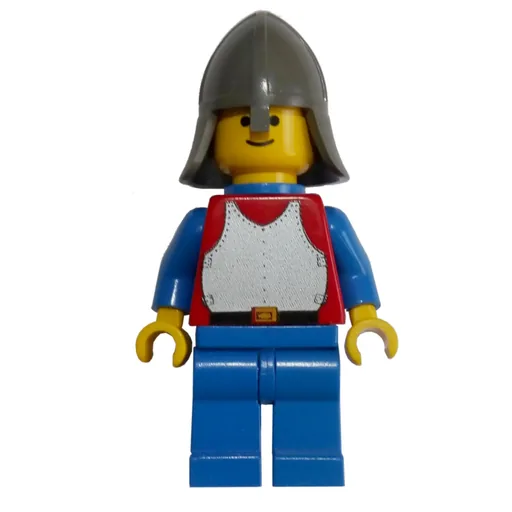 LEGO minifig Knight (Breastplate on Red) (fig-000300)