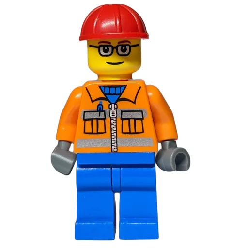 LEGO minifig Construction Worker (fig-000375)