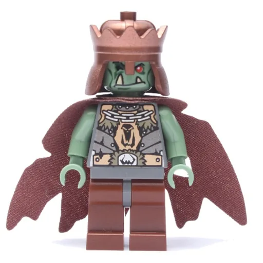 Troll King (Metallic Copper Crown)