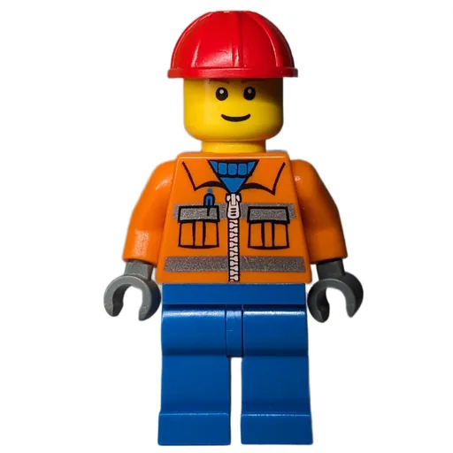 LEGO minifig Construction Worker (fig-000436)