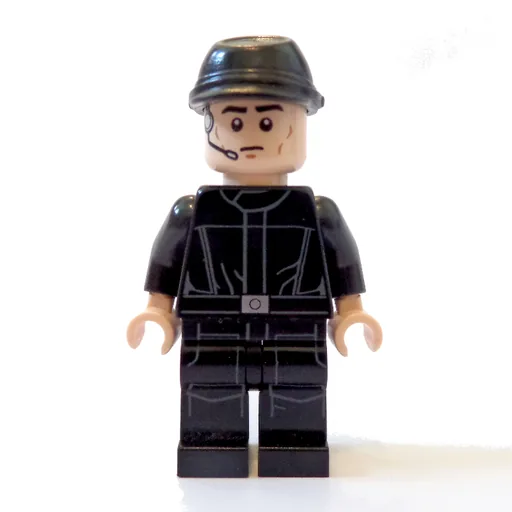 Imperial Crew / Pilot (Black Uniform, Cavalry Cap, Light Nougat Hands)