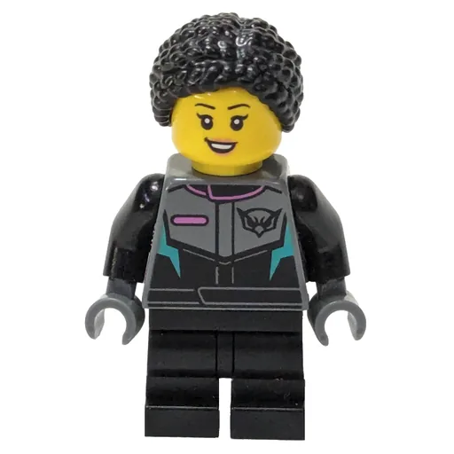 Race Driver (Black Racing Suit, Black Hair)