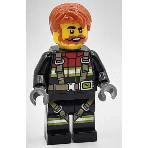 LEGO minifig Firefighter (fig-000682)