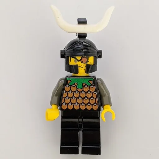 Knight (Knights Kingdom I) (Gilbert the Bad, Black Helmet, Horn)