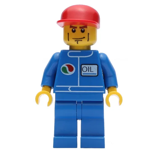 Mechanic (Blue Jumpsuit with Octan Logo, Red Cap)