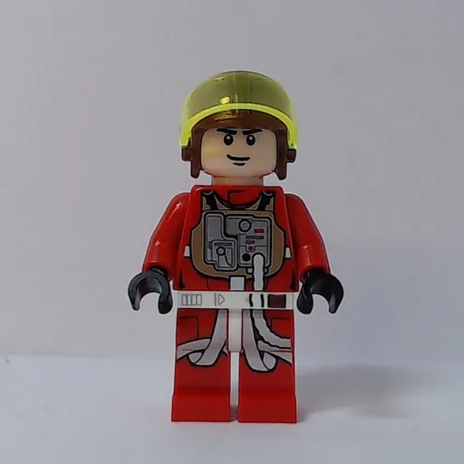 Rebel Pilot B-wing (Red Flight Suit, Reddish Brown Helmet)