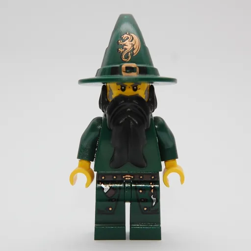 Wizard (Kingdoms) (Dark Green, no Cape)
