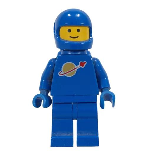 Classic Spaceman (Blue with Airtanks, Brown Eyebrows (2446 Helmet))