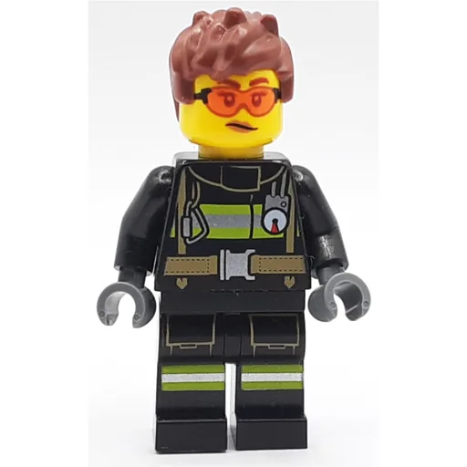 LEGO minifig Firefighter (fig-000884)