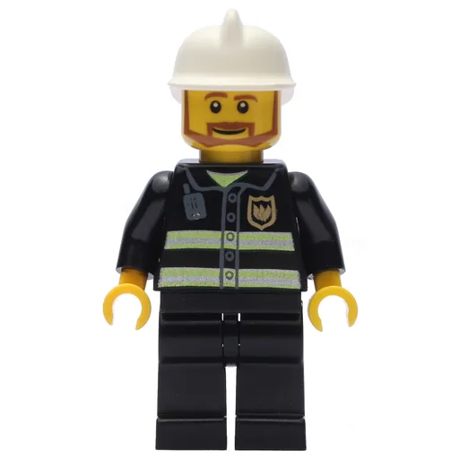 LEGO minifig Fireman (fig-001100)