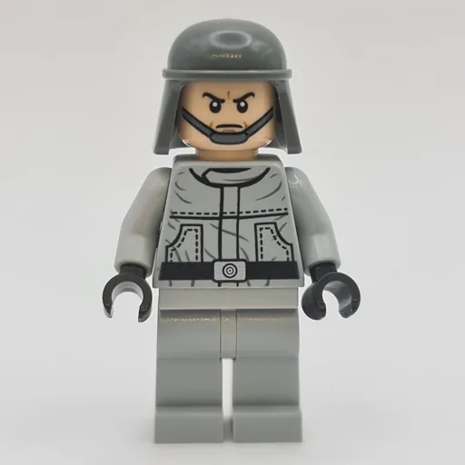 Imperial AT-ST Driver (Plain Helmet, Dual Sided Head)