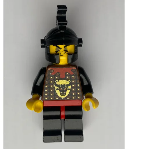 Knight (Knights Kingdom I) (Bull Robber, Black Helmet)