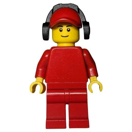 Red Torso (Red Legs, Red Cap, Headphones)
