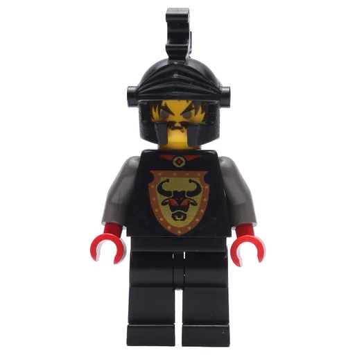 Knight (Knights Kingdom I) (Cedric the Bull, Black Helmet)