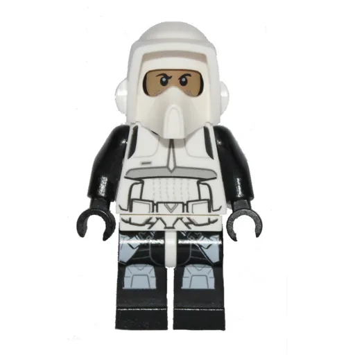 Scout Trooper (Printed Black Head, Black Legs)
