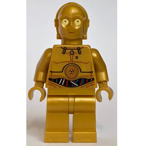C-3PO (Pearl Gold, Colorful Wires, Plain Legs)